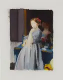 Karyn Lyons, Ingres Study #2, 2012, oil on vellum