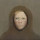 Sarah Ball, Marie, 2019, oil on canvas