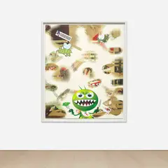 Jordan Wolfson, Untitled, 2014, inkjet on canvas board