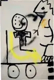 Robert Nava, SON OF GODZILLA, 2017, acrylic and spray paint on canvas