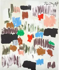Günther Förg, Untitled, 2007, acrylic on canvas