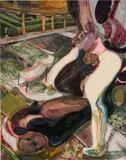 Guglielmo Castelli, The Maze, 2020, oil on board