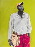 Daniel Quist by Otis Kwame Kye Quaicoe, 2019, oil on canvas, sold Dec 2022
