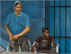 Raelis Vasquez, Moreno, 2019, oil on canvas