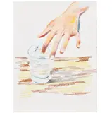 Caleb Hahne Quintana, Room Temperature, 2020, coloured pencil on paper