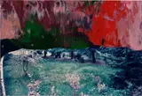 13.3.08 by Gerhard Richter, 2008, lacquer on colour photograph, in artist's frame, offered Dec 2022