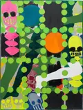 Kiki Kogelnik, Melancholie, 1962, oil and acrylic on canvas