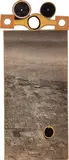 Ray Johnson, Landscape (Cityscape with black orb)