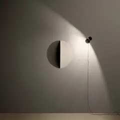 Ólafur Elíasson, Light Removal, 2005, mirror, stainless steel, halogen bulb