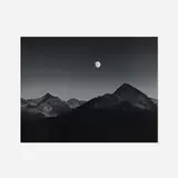 Moonrise from Glacier Point, Yosemite National Park, California by Ansel Adams, gelatin silver print, sold Jul 2025