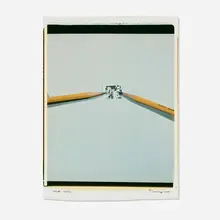 Robert Cumming, Censor's Pencils, 1979, unique large-format Polaroid Polacolor print