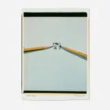 Robert Cumming, Censor's Pencils, 1979, unique large-format Polaroid Polacolor print