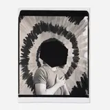 John Divola, Head Covered with Hexagon