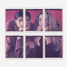 Dawoud Bey, Alex and Sarah, 1995, large-format Polaroid Polacolor print in six parts