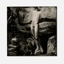 Joel-Peter Witkin, Bacchus Amelius, New Mexico, 1986, vintage gelatin silver print