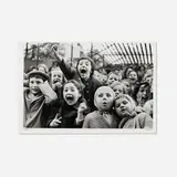 Alfred Eisenstaedt, Children at the Puppet Theater, Paris, gelatin silver print