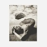 Jerry Uelsmann, Untitled, platinum palladium print