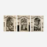 Tina Modotti, Three Diego Rivera murals, 1928, gelatin silver print