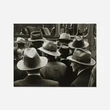 William Heick, Hats, Seattle, gelatin silver print