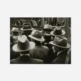 William Heick, Hats, Seattle, gelatin silver print