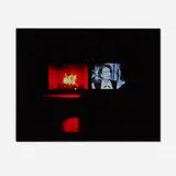 Joan Crawford on Fire, Thanksgiving, New Jersey by Nan Goldin, 2005, Cibachrome print, sold Jul 2025