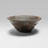 Central African, Bowl, carved wood