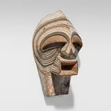 Songye, Kifwebe mask, carved and painted wood