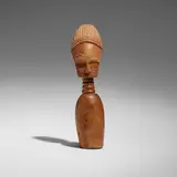 Fante, Akua‘ba fertility figure, wood