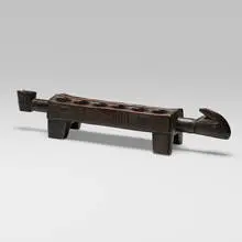 Dan, Zoomorphic game board, carved wood