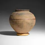Nupe, Vessel, terracotta with pigment
