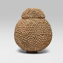 Lobi, Water vessel with lid, terracotta