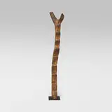 Dogon, Granary ladder, carved wood