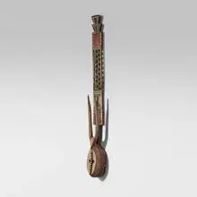 Mossi, Karanga antelope mask, carved and painted wood