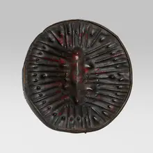 Ethiopian, Arussi shield, embossed hide