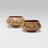 Shipibo-Conibo, Bowls, set of two, painted ceramic