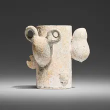 Tony Marsh, Untitled (from the Totem series), 2012, glazed earthenware