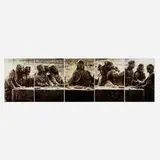 Andres Serrano, Black Supper I-V