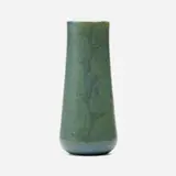 Marblehead Pottery, Vase with stylized leafy branches, 1908-20, glazed earthenware