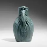 Artus Van Briggle for Van Briggle Pottery, Early Dos Cabezas vase
