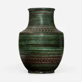 Emile Lenoble, Tall vase, c. 1925, glazed stoneware