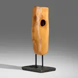 Thaddeus Mosley, Untitled, 1963, rubberwood, painted cement and steel