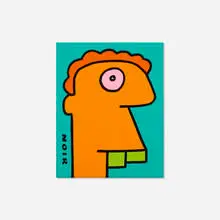 Thierry Noir, Right now, I don't have time to look behind the scenes, 2019, acrylic on canvas