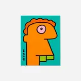 Thierry Noir, Right now, I don't have time to look behind the scenes, 2019, acrylic on canvas
