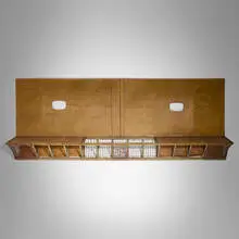 Starlaera by Salvatore Scarpitta, 1976, oil, resin, coffee, wood and canvas in three parts, sold Jan 2026
