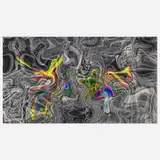 Lucas Samaras, XYZ 0823 (Chinoiserie), 2012, pure pigment on paper mounted to Dibond