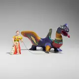 Niki de Saint Phalle, La Force, 1973, painted polyester resin, metal