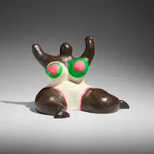 Nana de Berlin (La baigneuse) by Niki de Saint Phalle, 1973, painted polyester resin, sold Jan 2026