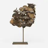 Mary Callery, Cloud with Bird, 1963, patinated bronze