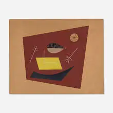Charles Green Shaw, Untitled, 1941, oil on canvas board