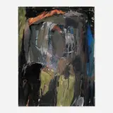 Rex Ashlock, Untitled, 1962, gouache on paper